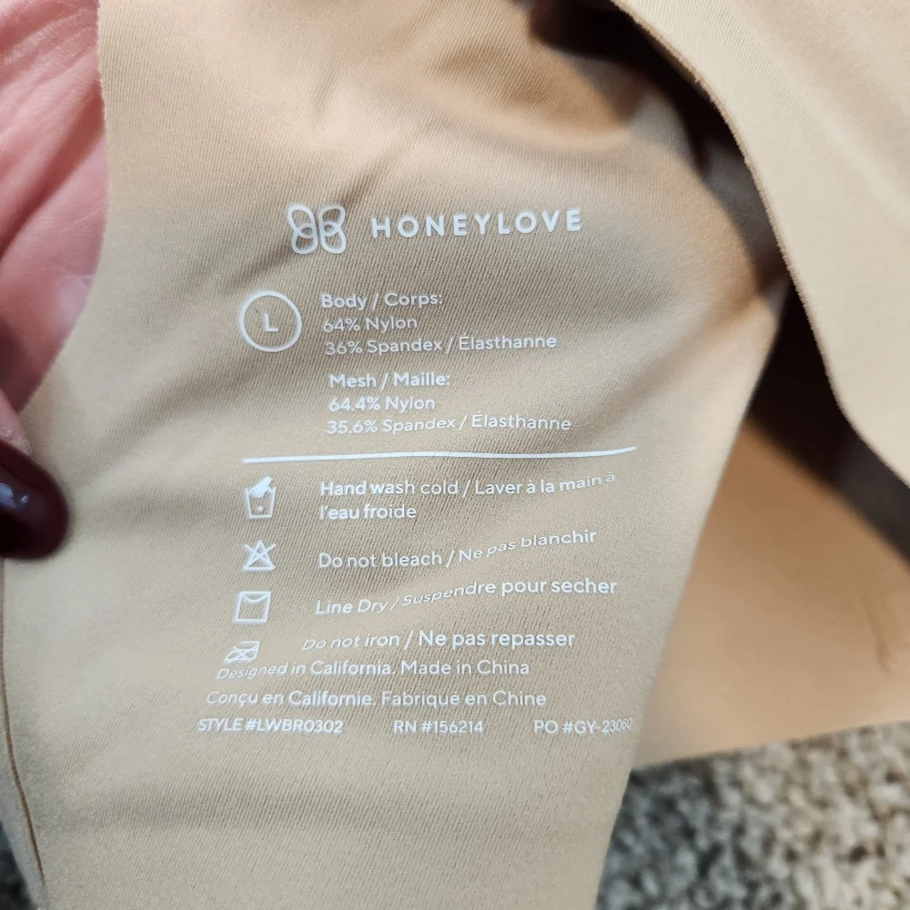 Honeylove Wireless Crossover Bra Size Large - Picture 4 of 6